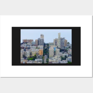 Cityscape Impression Posters and Art